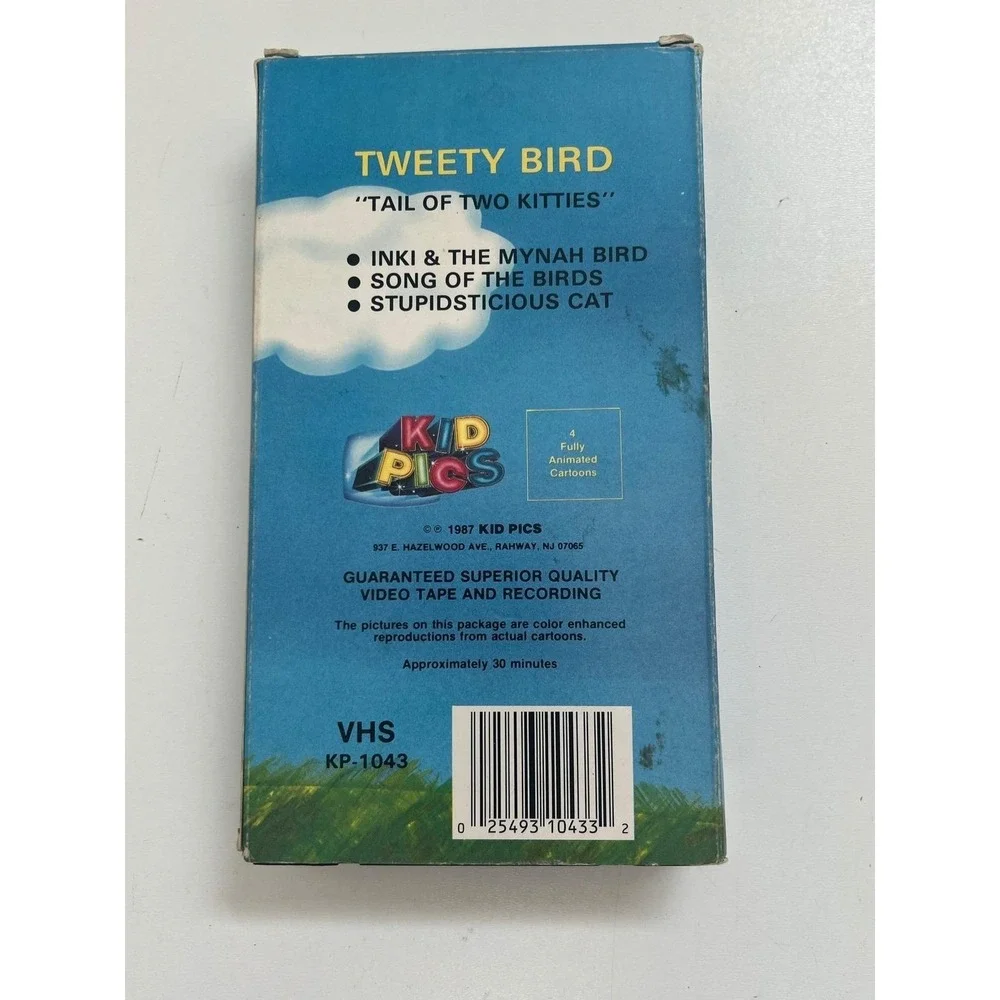Walt Disney Off Beat 1986 Promo Tape Tweet Bird 1987 *Dust Jacket|Sleeves only*